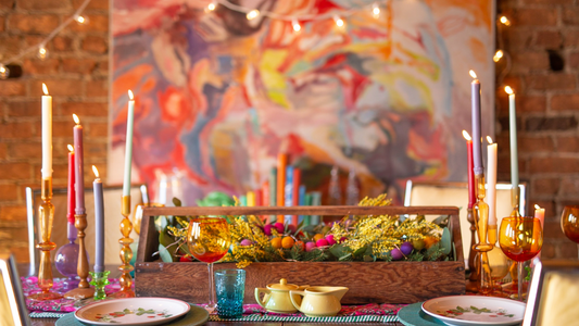 Our favorite non-traditional holiday trend -- Rainbow Christmas!