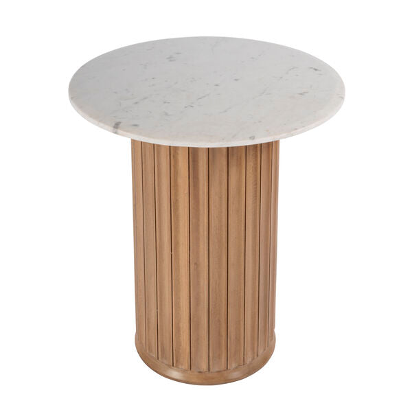 Geneva Marble Side Table