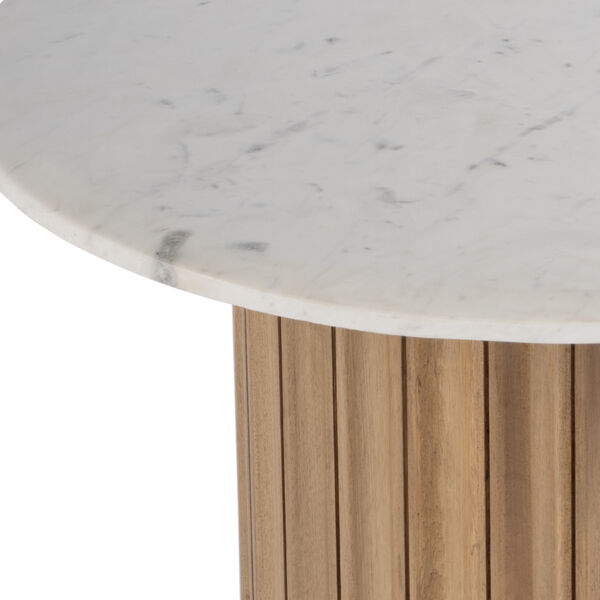 Geneva Marble Side Table