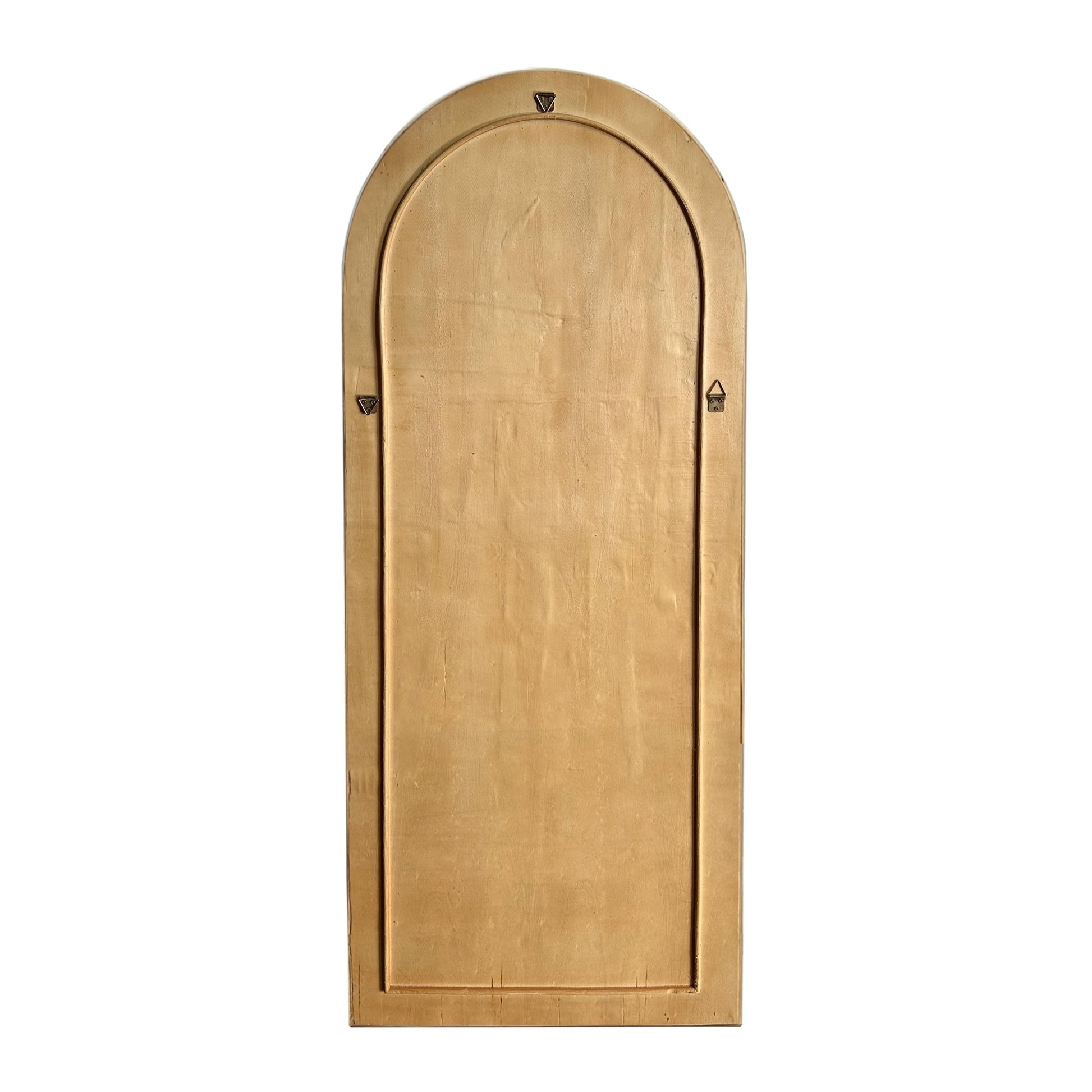 Back view of Boho Curves 70" Floor Mirror