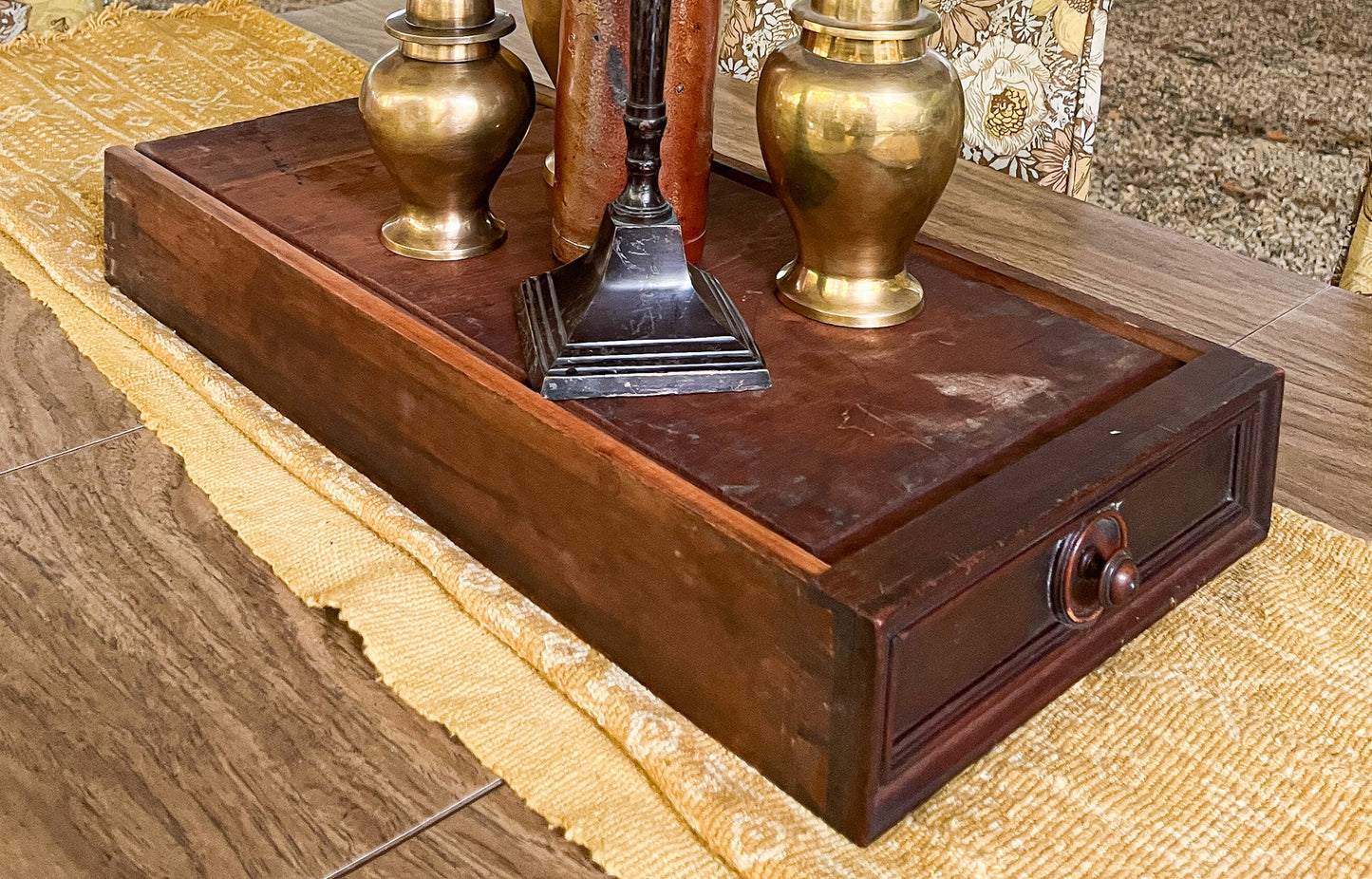 Vintage Mahogany Drawer
