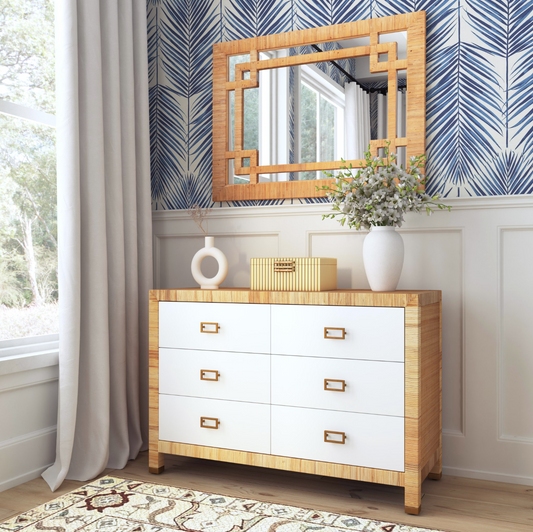Hana Rattan Mirror