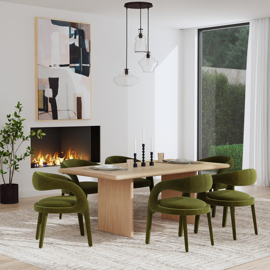 Halmstad Blonde Oak Dining Table