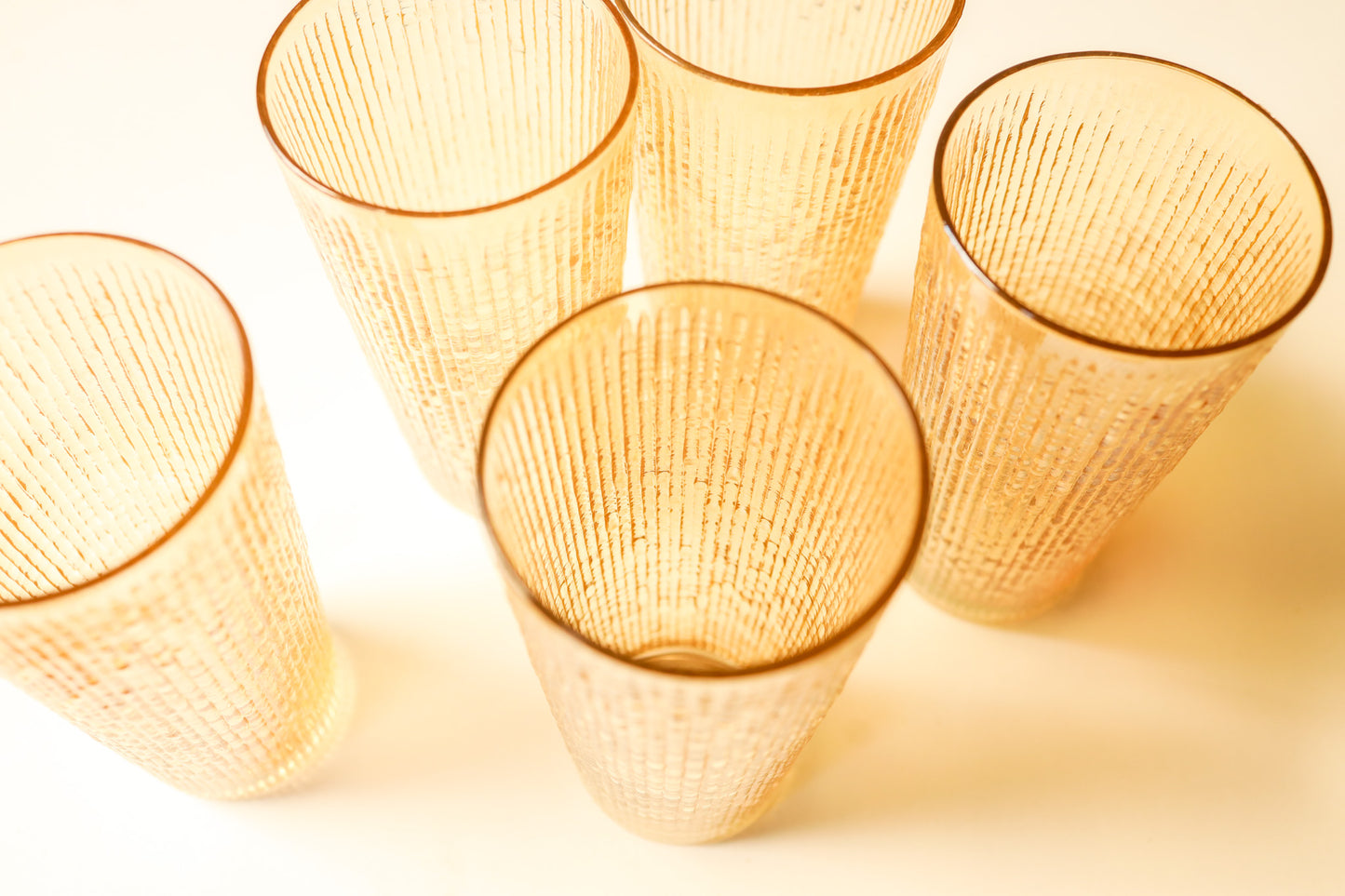 Jeanette-Style Tree Bark 16oz Tumbler in Marigold