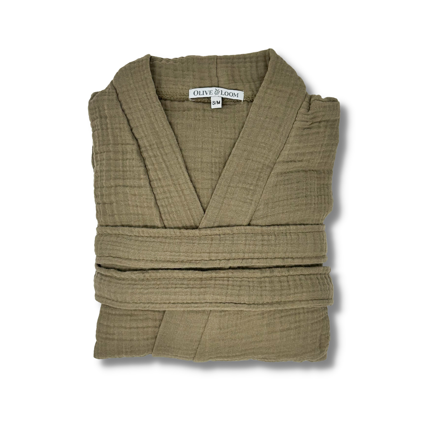 Olive & Loom Spa Robe | Olive Small/Medium