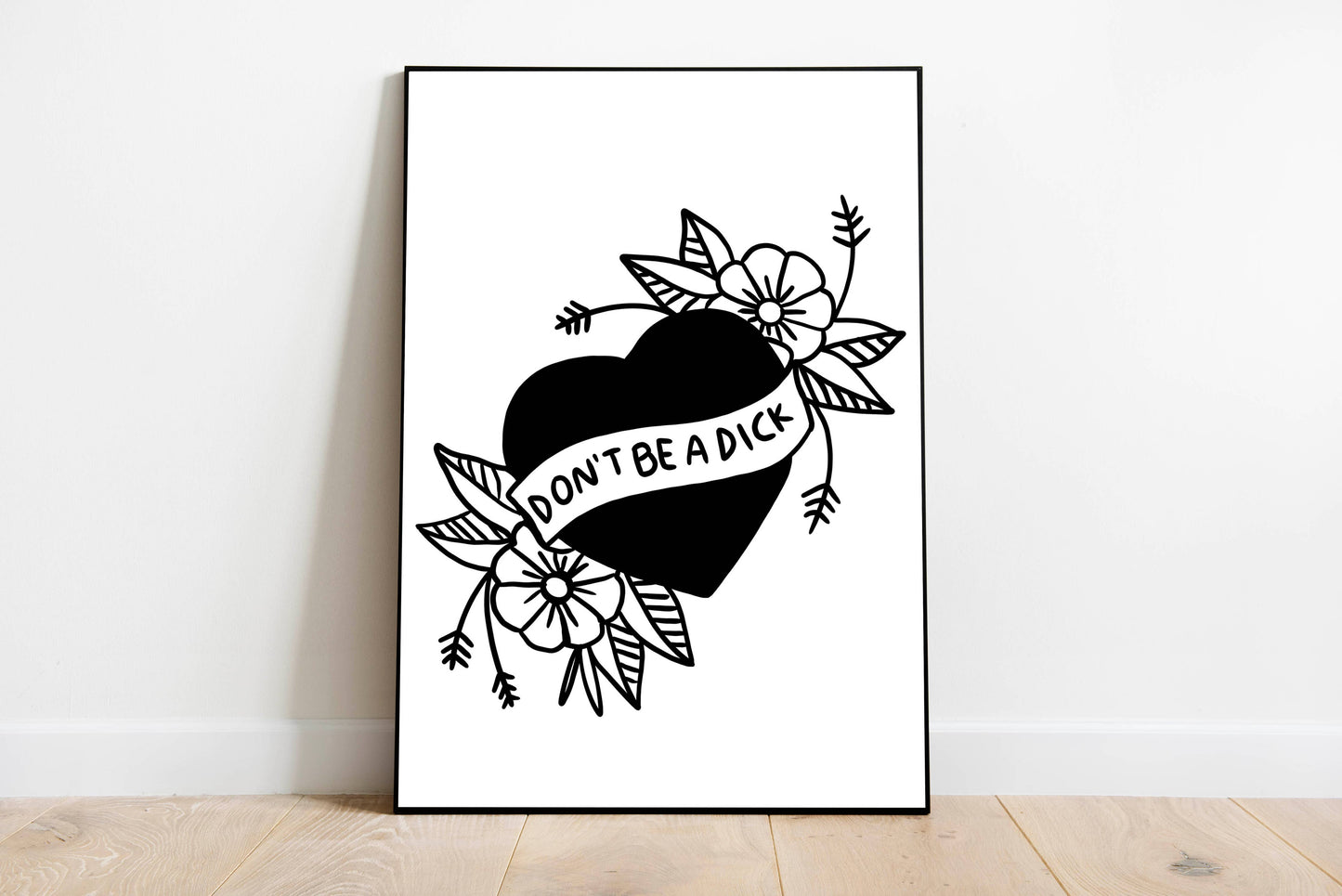 Art Print: Don't Be A Dick