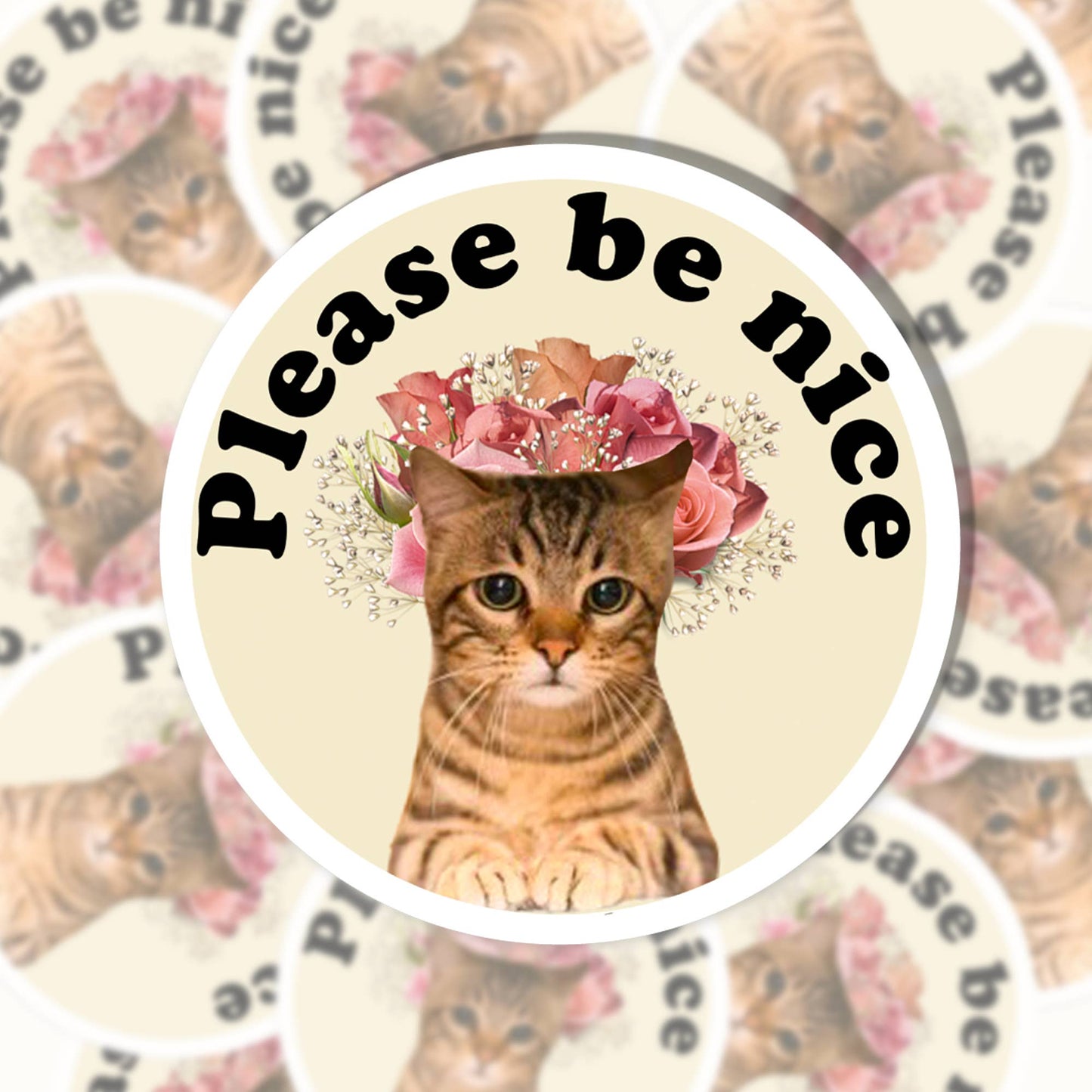 Please Be Nice Magnet