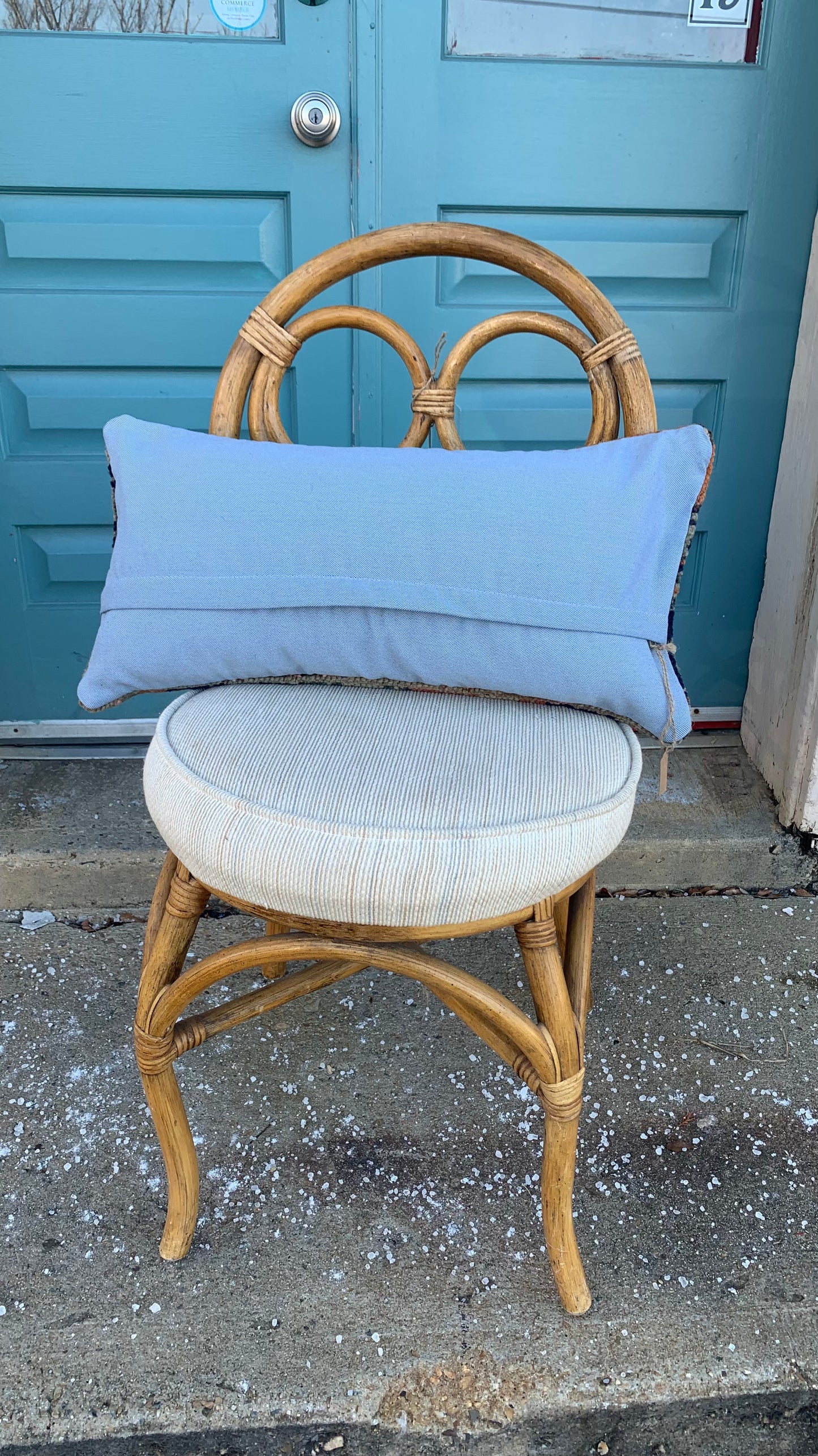 Turkish Lumbar Pillow with down insert