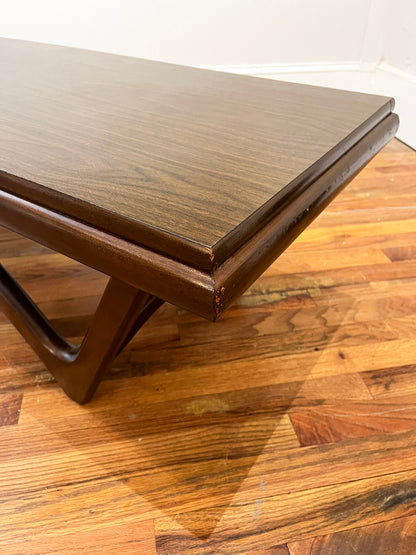 Pearsall-Style Mid-Century Modern Coffee Table by Mersman