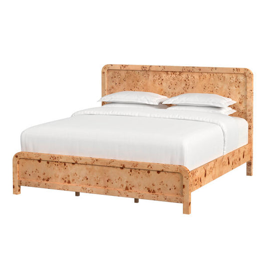 Cora Burlwood King Bed