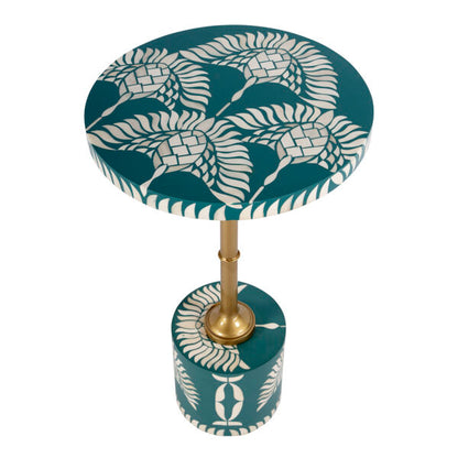 Bethel Bone Inlay Side Table