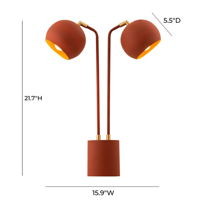 Dimensions of Astro Orbiter Table Lamp