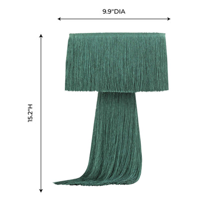 Dimensions of Cascade Nouveau Table Lamp