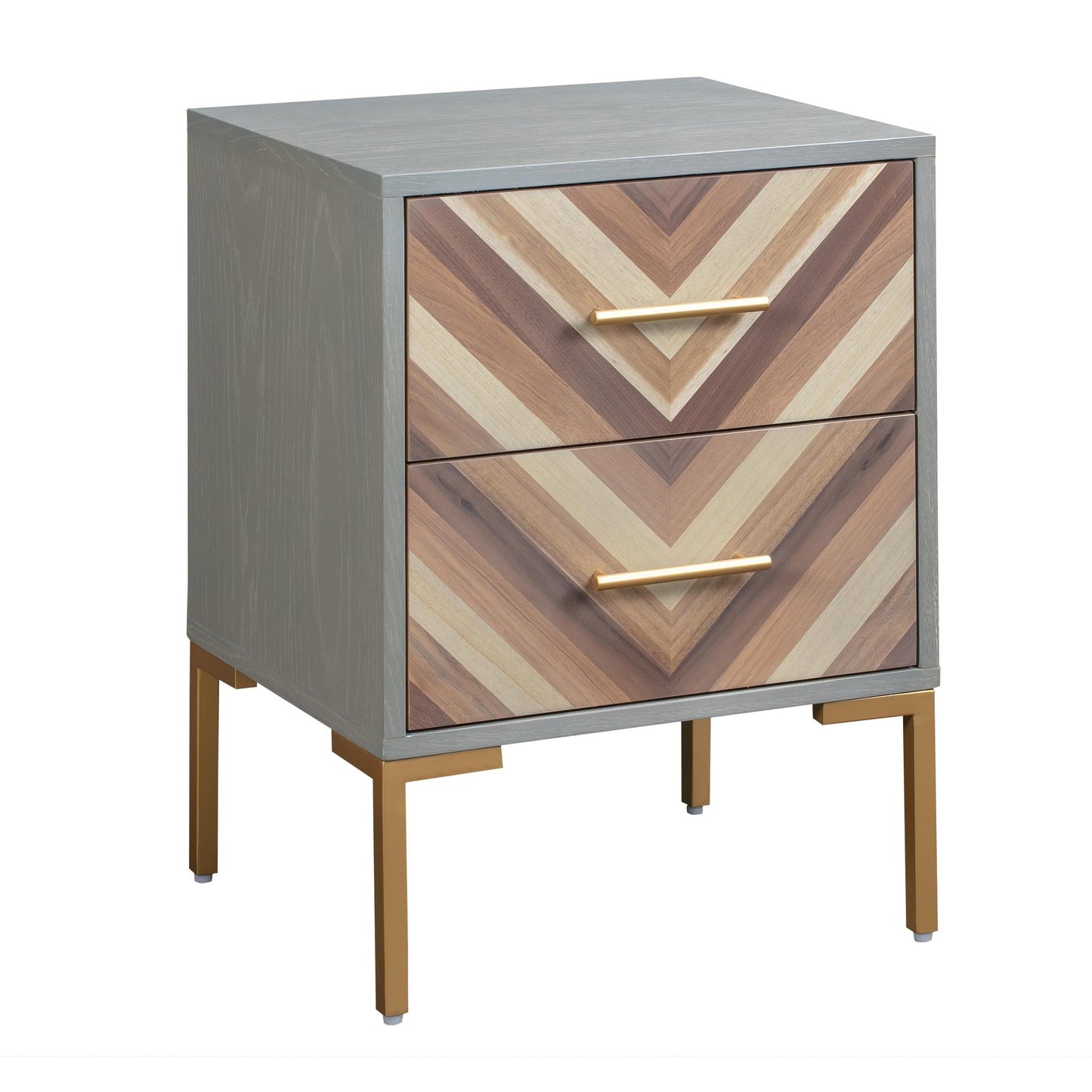 Full view of Chevron Hues Side Table