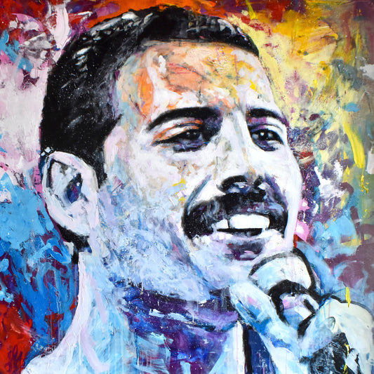 Fine Art Print "Freddie Mercury" by Jonah Brown