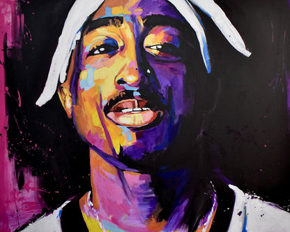 Fine Art Print "Tupac" by Jonah Brown