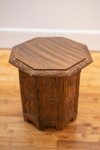 Aztec-Inspired Side Table