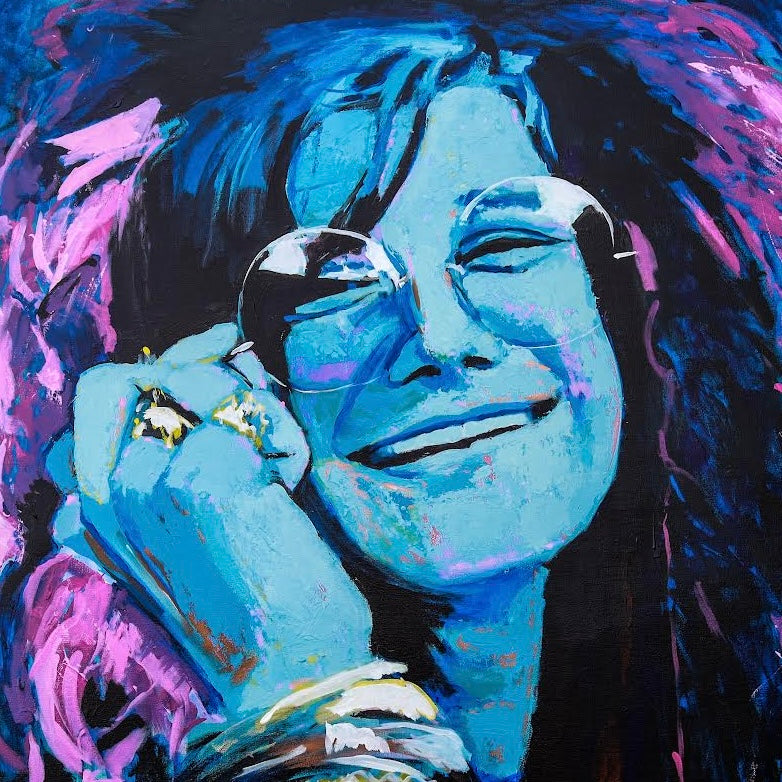 Fine Art Print "Janis Joplin" by Jonah Brown