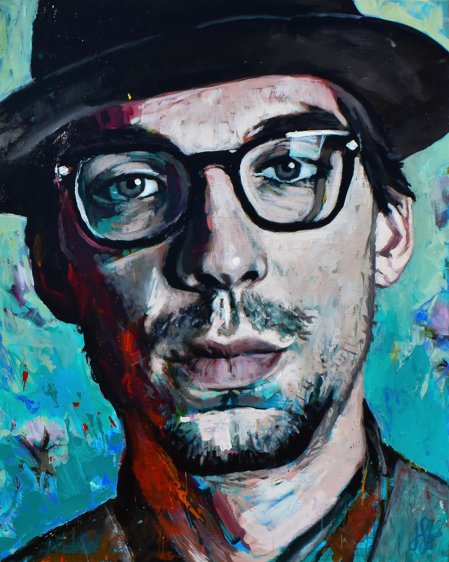 Fine Art Print "Justin Townes Earle" by Jonah Brown