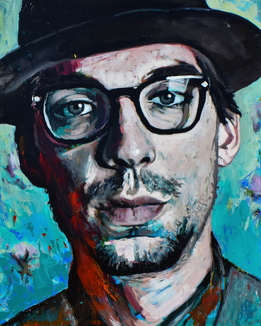 Fine Art Print "Justin Townes Earle" by Jonah Brown