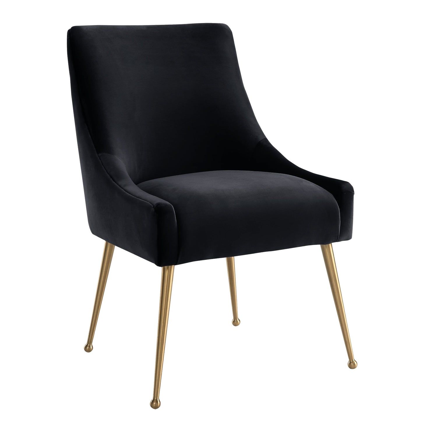 Full view of Kensington Dining Chair black