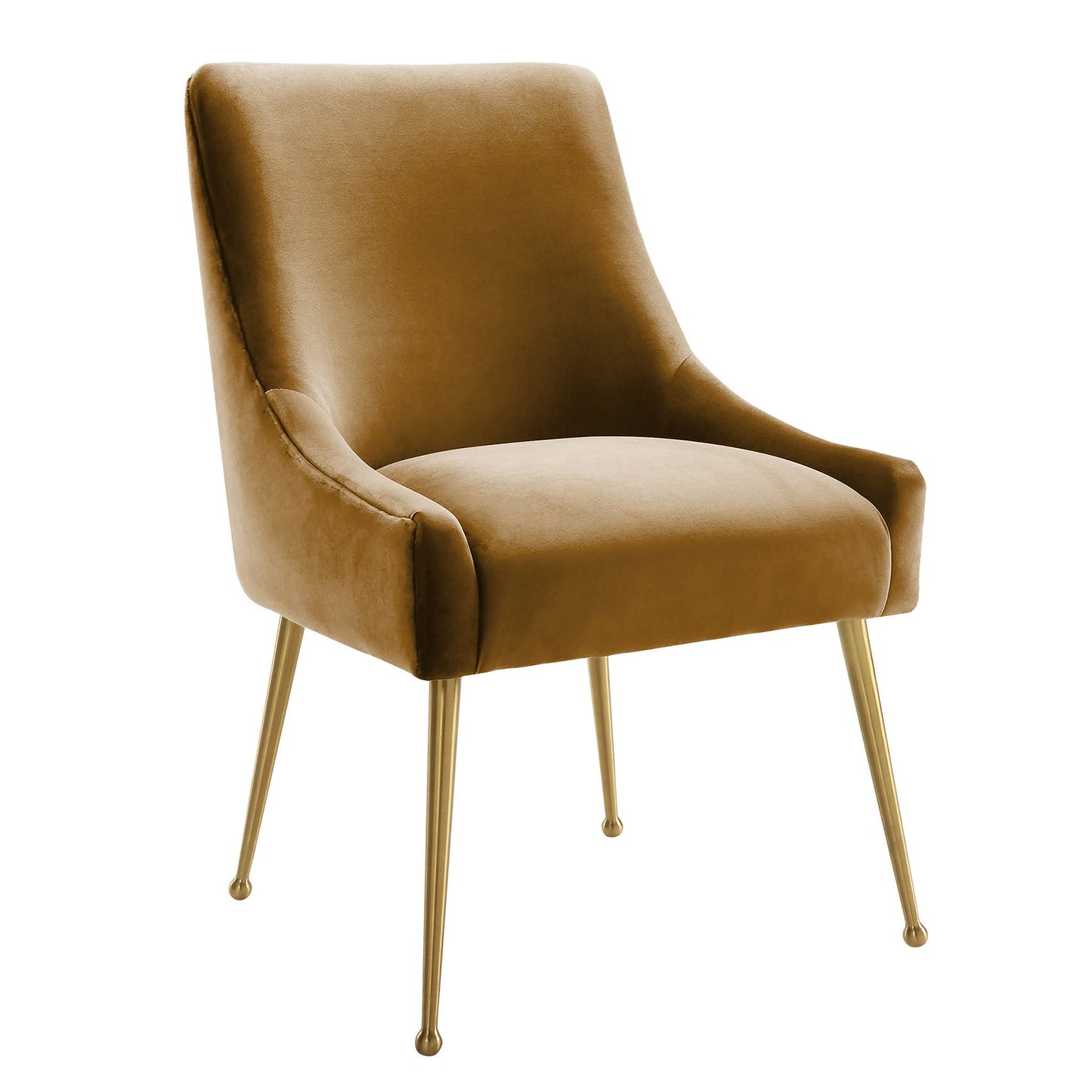 Full view of Kensington Dining Chair cognac