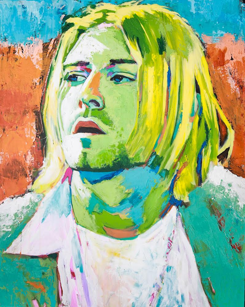 Fine Art Print "Kurt Cobain" by Jonah Brown