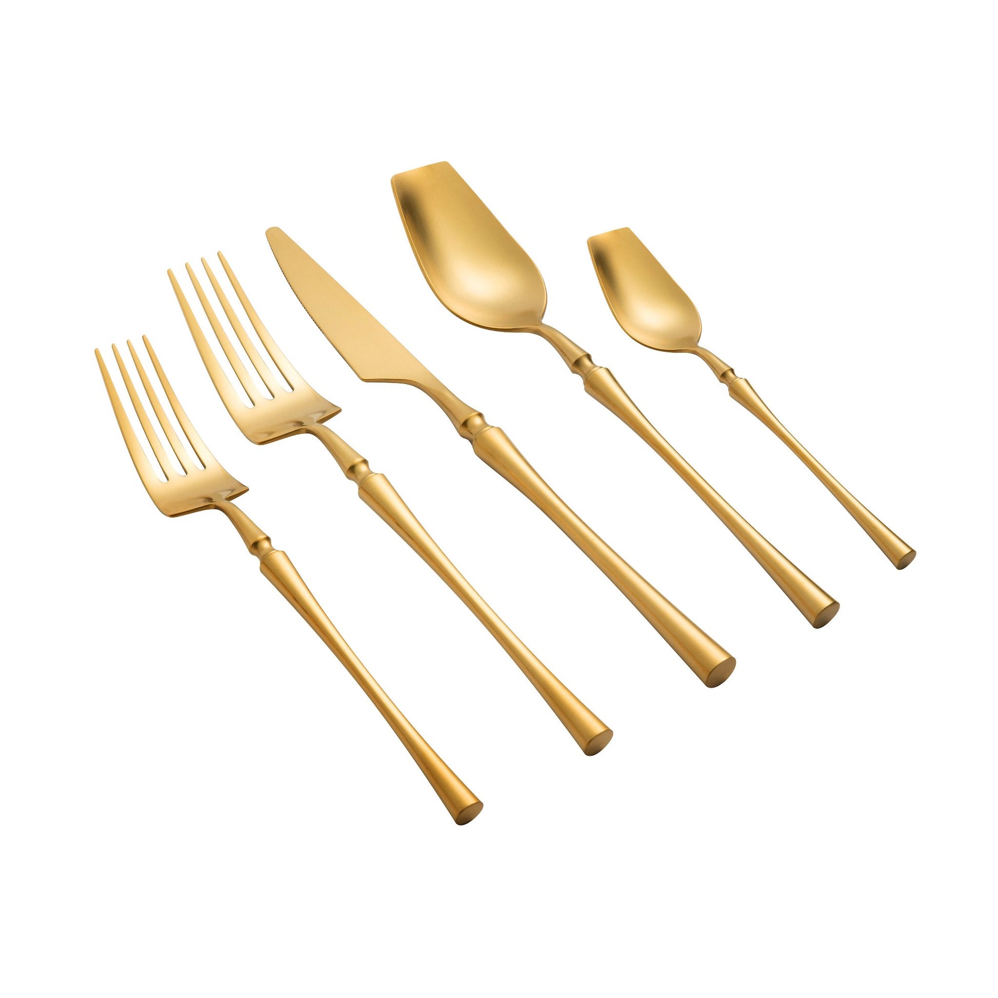 Profile of Lumina Brushed Stainless Steel Flatware