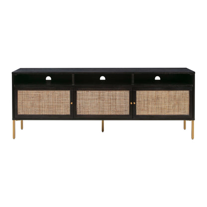 Front view Martinique Cane Console