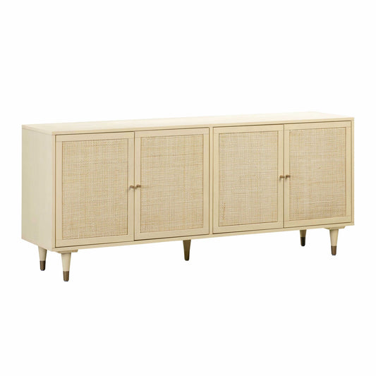 Full view of Martinique Cane Credenza