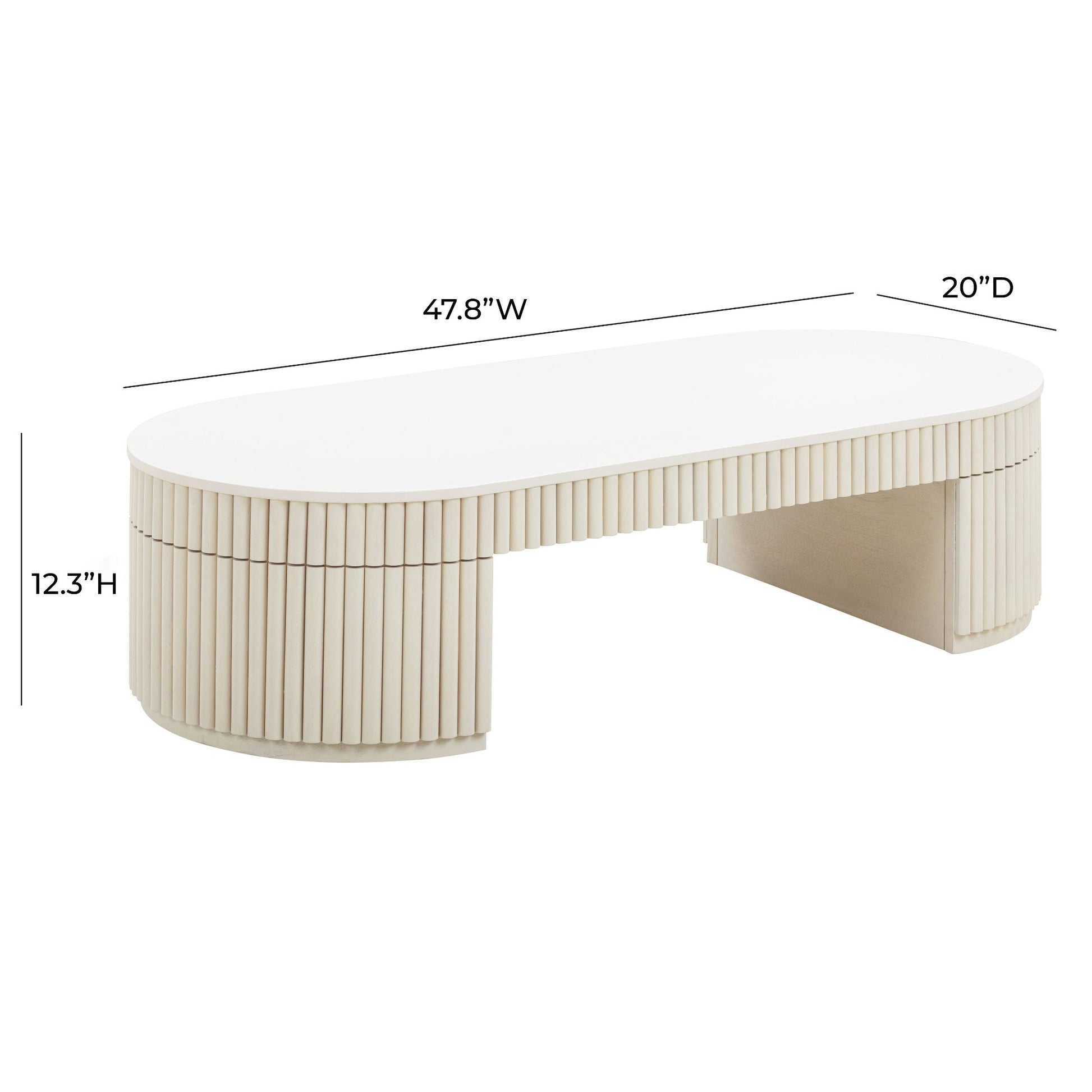 Scandi Chic Coffee Table Dimensions