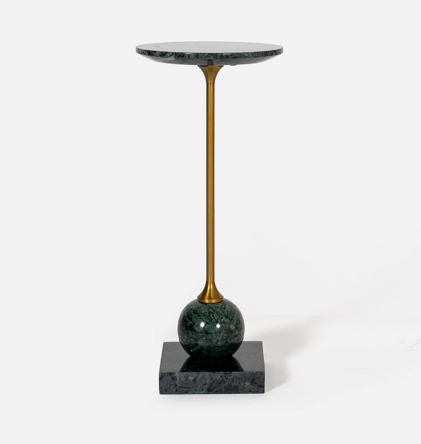Marble & Cast Iron Drink Table