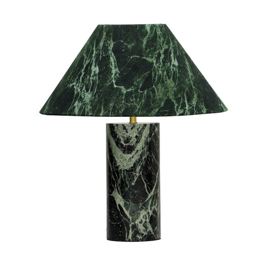 Mable Green Marble Table Lamp