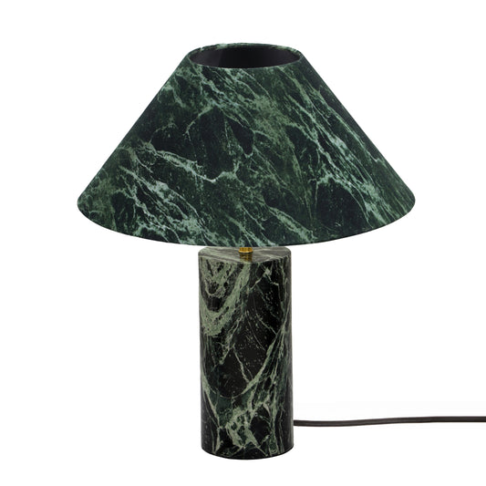 Mable Green Marble Table Lamp