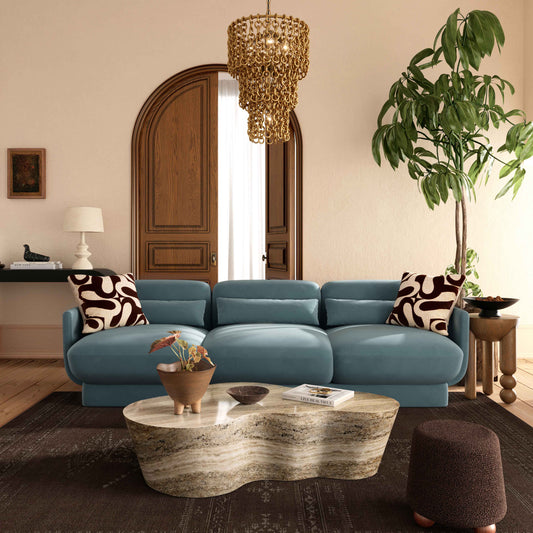 Azalea Velvet Sofa
