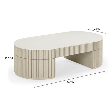 Scandi Chic Storage Coffee Table
