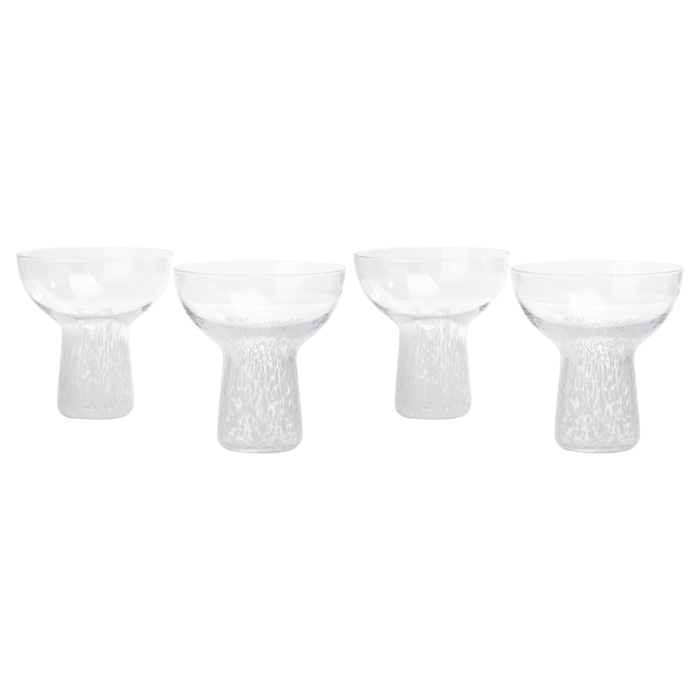 Dottie Handblown Cocktail Glass - Set of 4