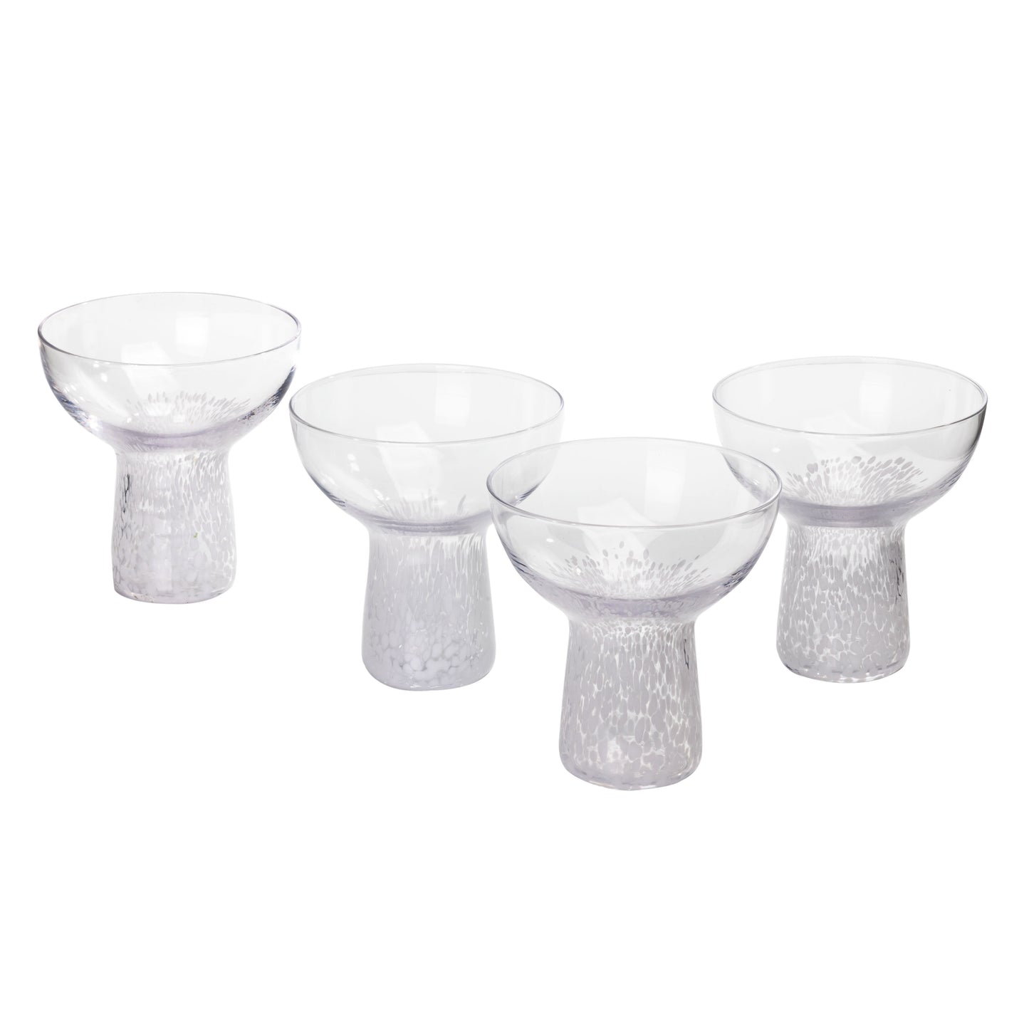 Dottie Handblown Cocktail Glass - Set of 4