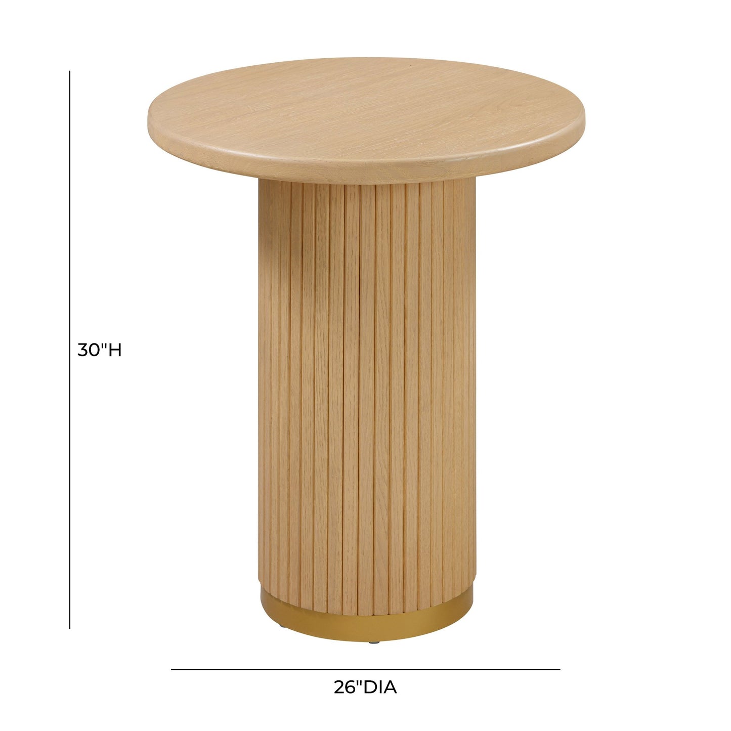 Vista Entry Table Dimensions