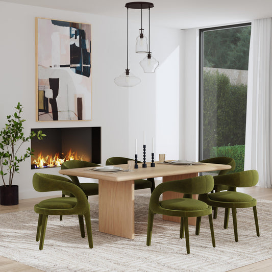 Halmstad Blonde Oak Dining Table
