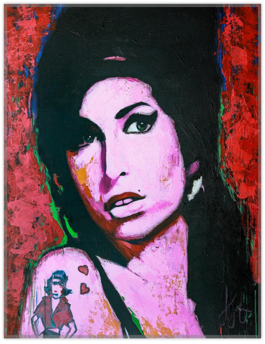 Fine Art Print "Amy Winehouse" by Jonah Brown