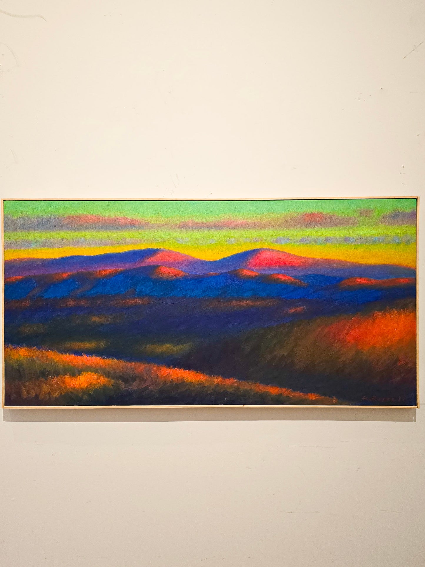 ryan russell's blue ridge dusk