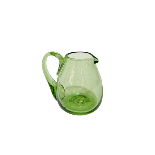 Vintage Jamestown Lime Green Mini Pitcher