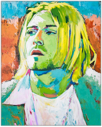 Fine Art Print "Kurt Cobain" by Jonah Brown