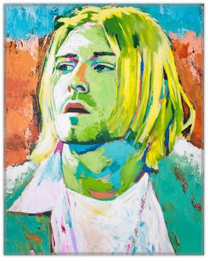 Fine Art Print "Kurt Cobain" by Jonah Brown