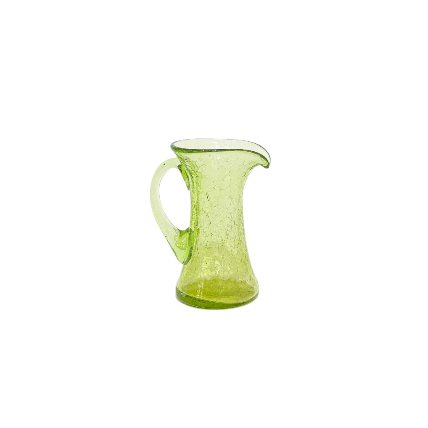 mcm lime green creamer on white background