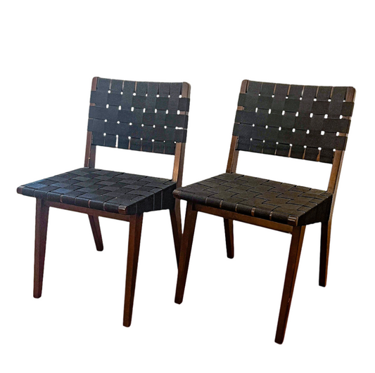 Risom Chairs with White Background