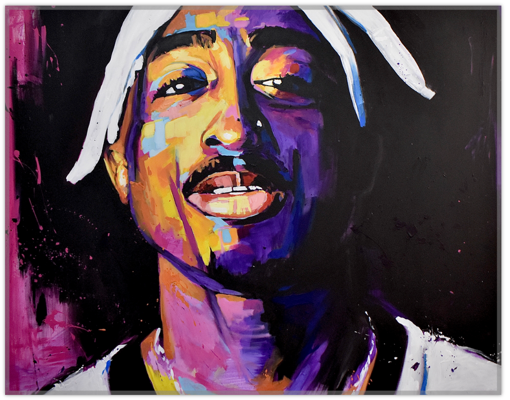 Fine Art Print "Tupac" by Jonah Brown