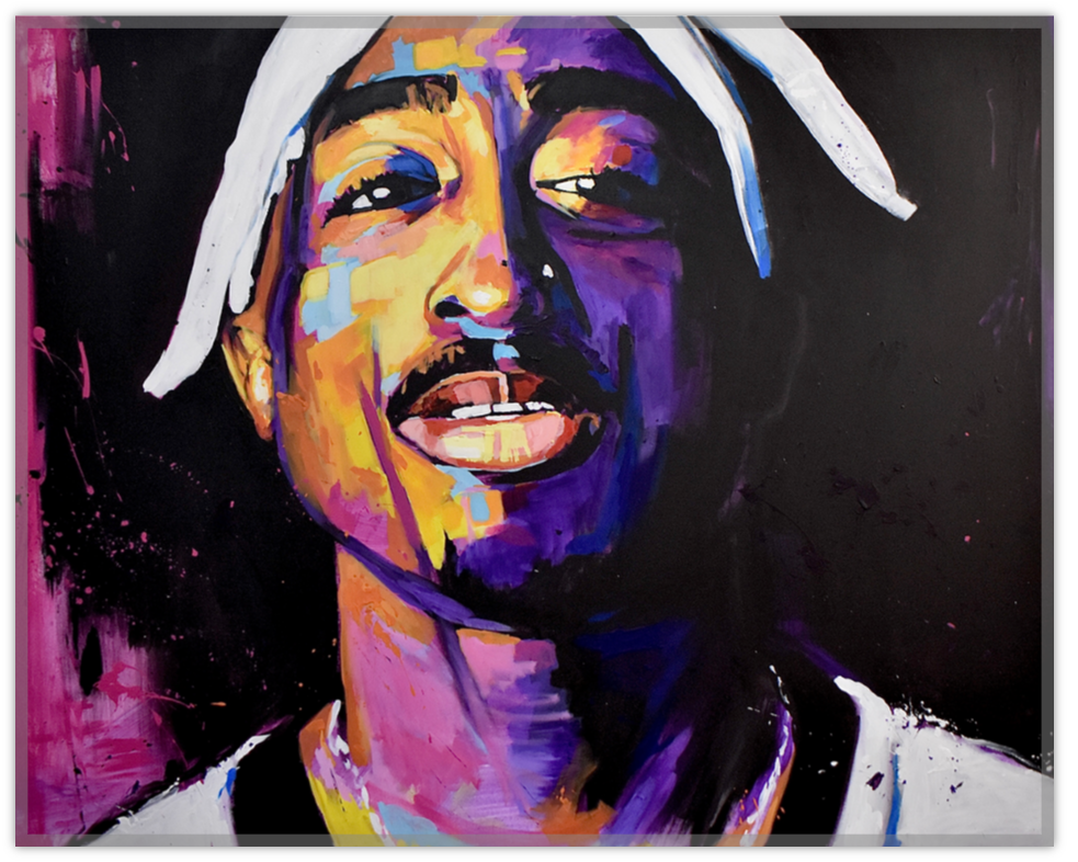 Fine Art Print "Tupac" by Jonah Brown