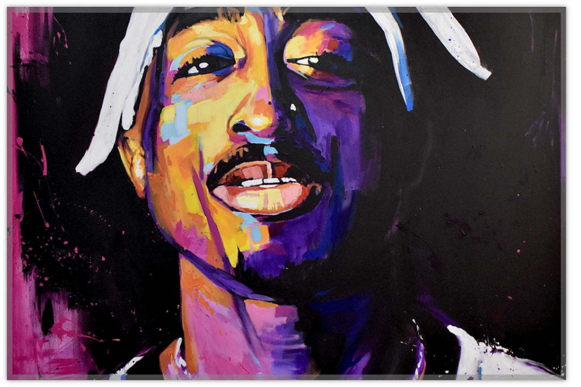 Fine Art Print "Tupac" by Jonah Brown